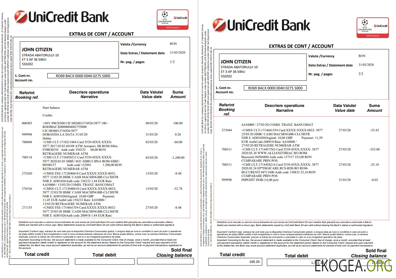 Roumanie UniCredit Bank.pdf